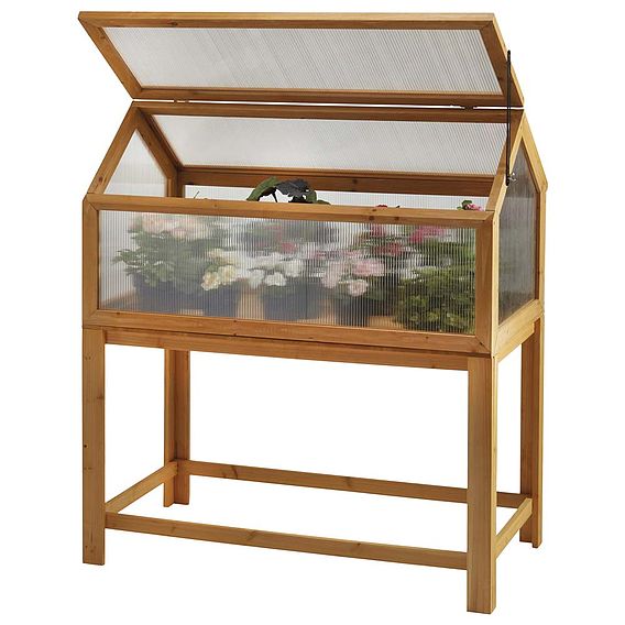 Garden Grow Raised Wooden Cold Frame